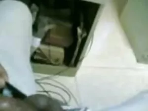 सफेद कपास सेक्सी फुल ...
